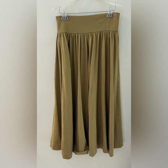 Free People A-Line Skirt in Olive size small FP Beach - Picture 1 of 2